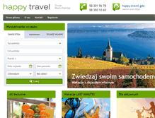 Tablet Screenshot of happytravel.gda.pl