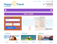 Tablet Screenshot of happytravel.pl